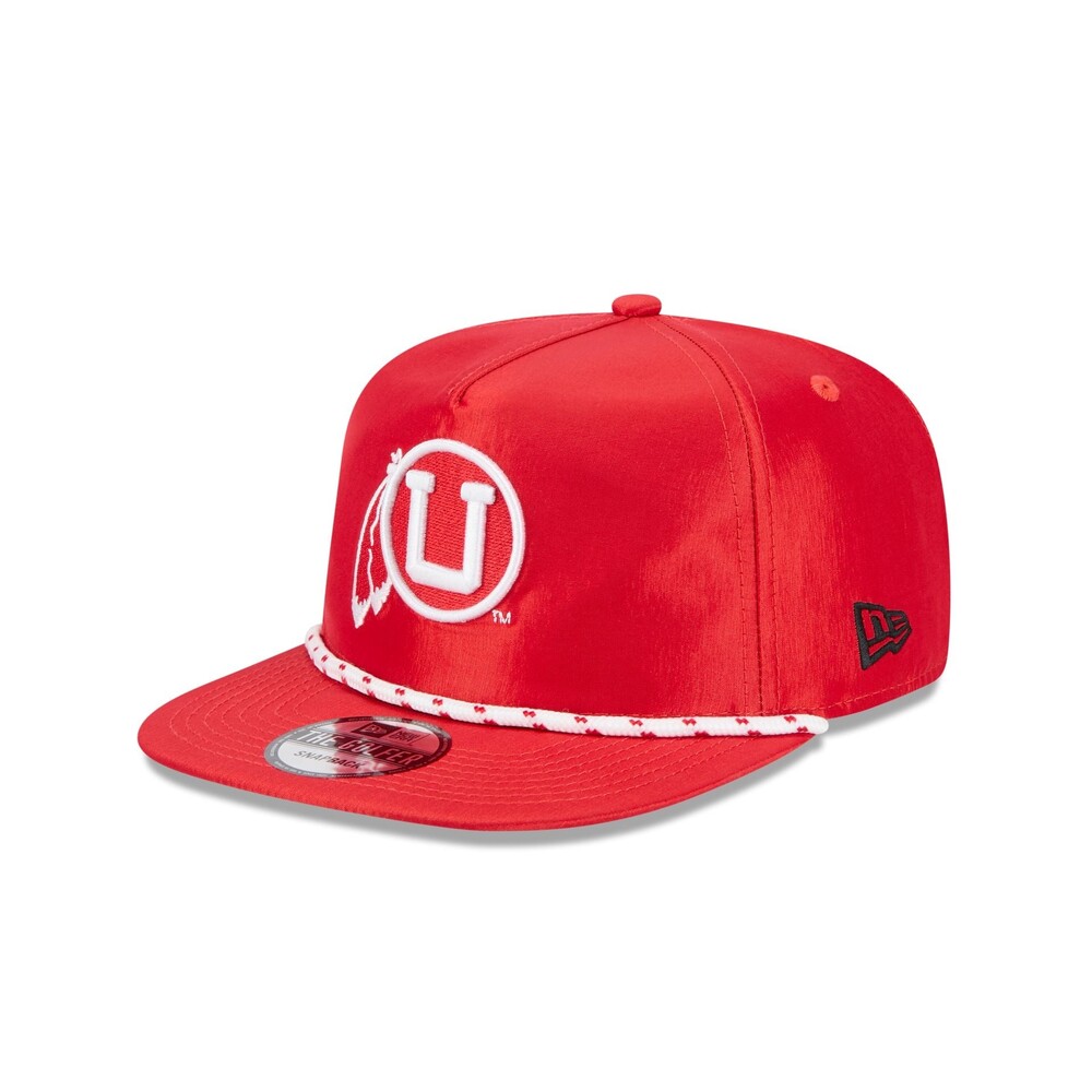 New Era Utah Utes College Vault Team Rope Golfer Hat - One Size